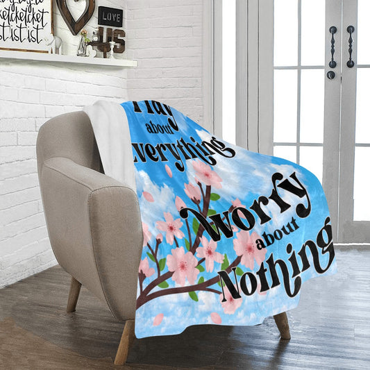 Pray About Everything Blanket