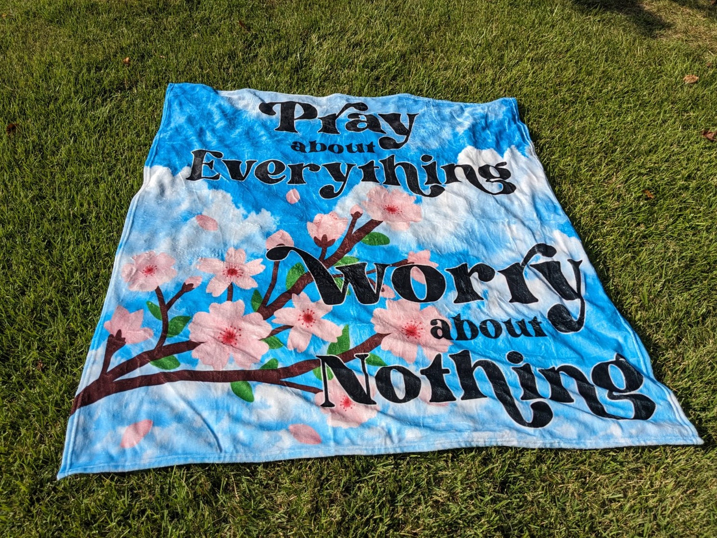 Pray About Everything Blanket