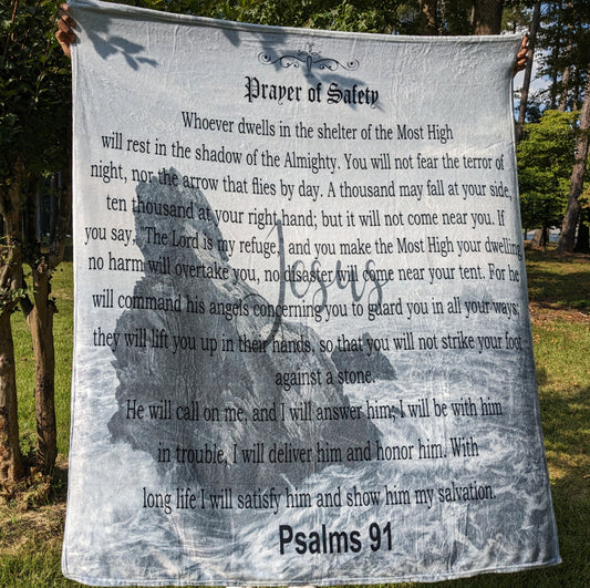 Prayer of Safety Blanket | Psalm 91